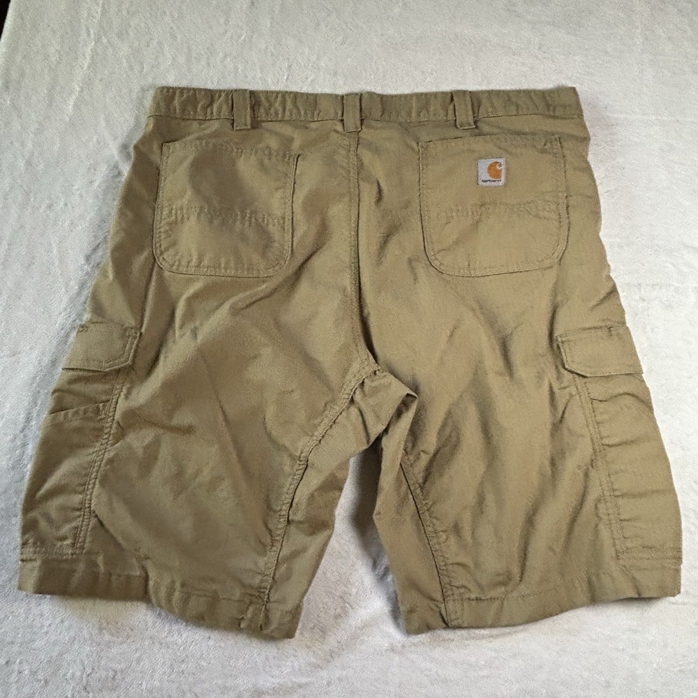 Carhartt Men's Size 42 Tan Force Relaxed Fit Ripstop Cargo Work Short BS3543-M - Picture 10 of 15